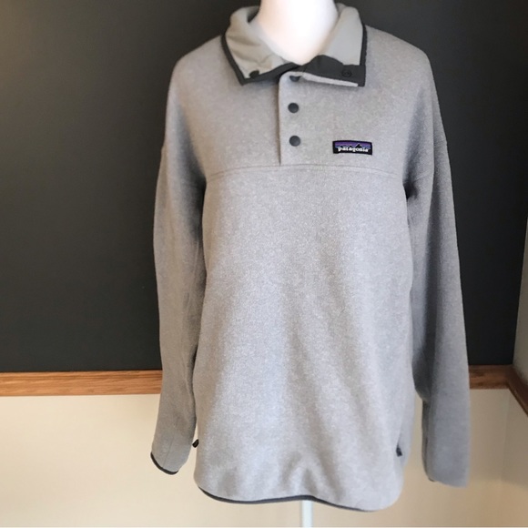 Patagonia Better Sweater Womens Large Drifter Gray